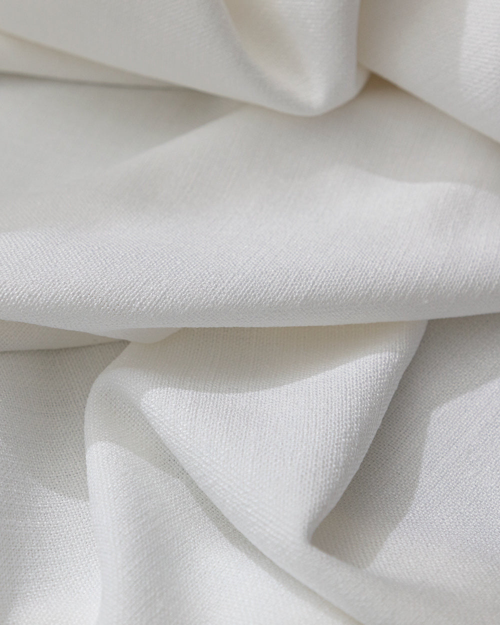 Dakota Double-Wide Fabric, White