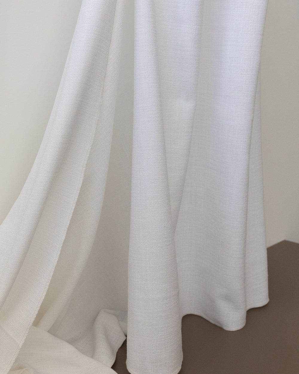 Dakota Double-Wide Fabric, White