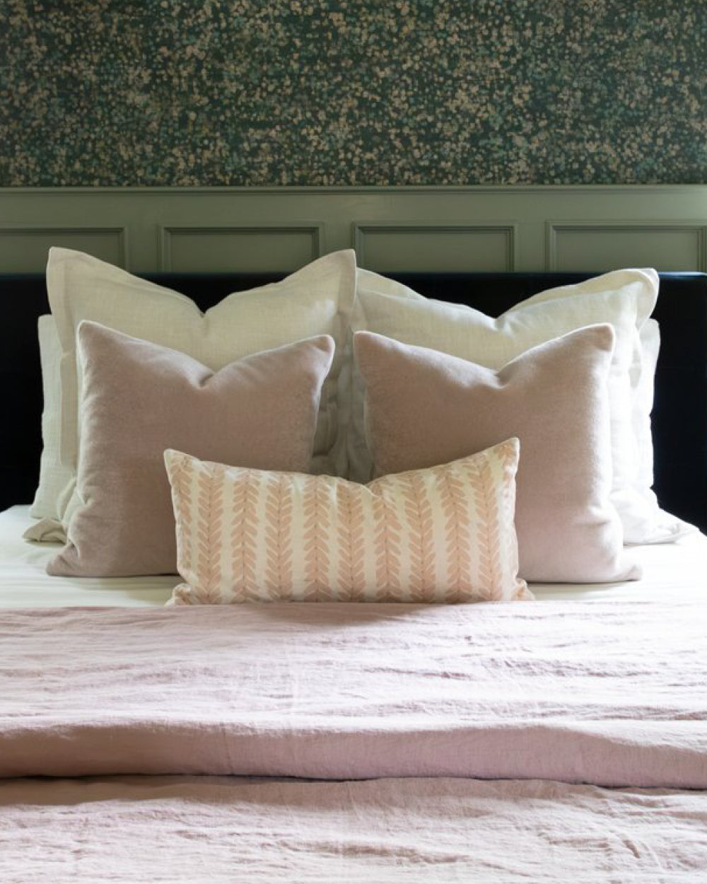 Dylan Pillow Cover, Bone