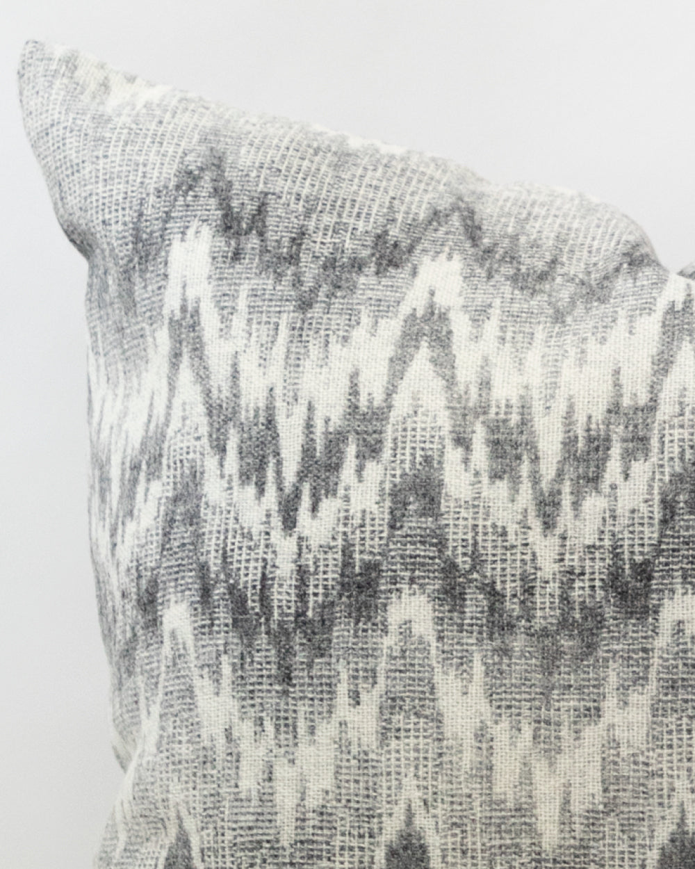 Flame Wool Pillow Cover, Monochrome