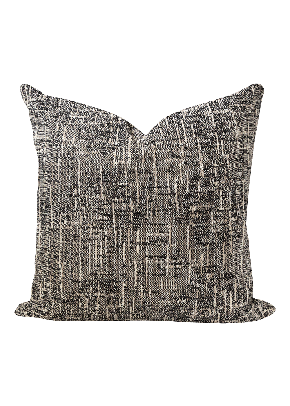 Gehry Pillow Cover, Salt and Pepper