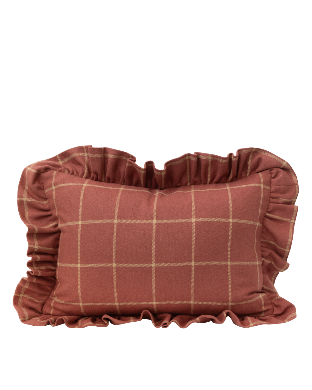 Harper Pillow Cover, Pink Check