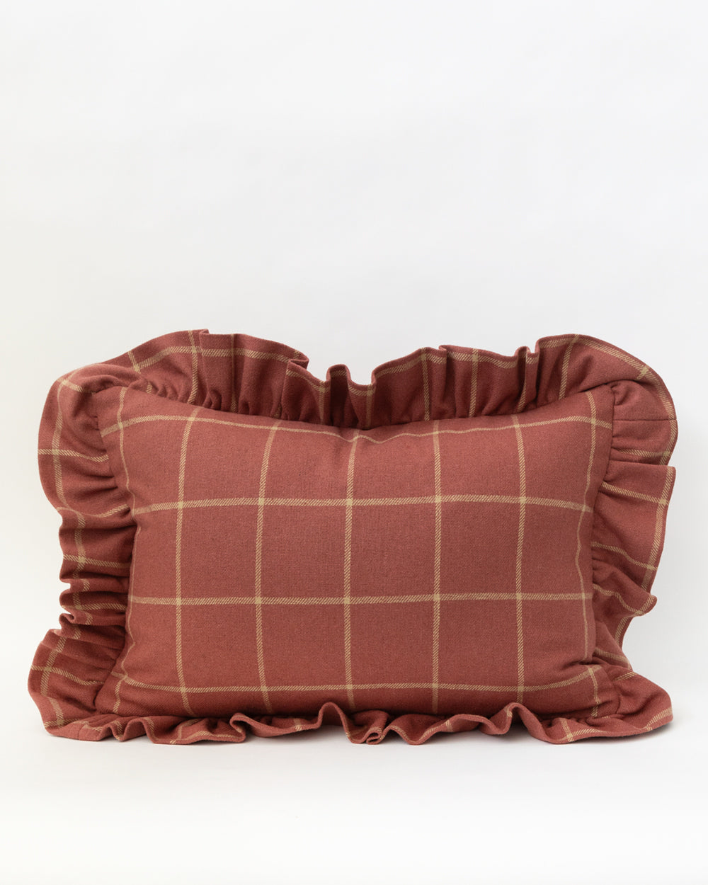 Harper Pillow Cover, Pink Check