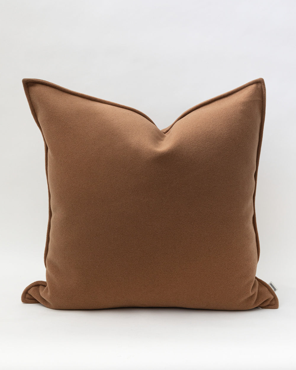 Harris Cashmere Wool Pillow Cover, Camel
