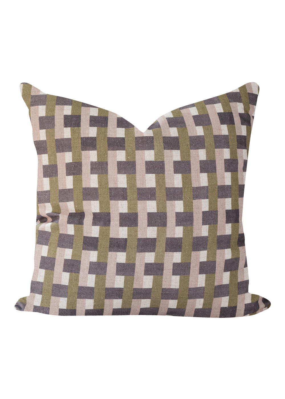 Isla Pillow Cover, Plum