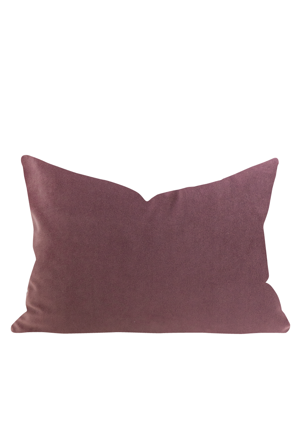 Meghan Velvet Pillow Cover, Mulberry