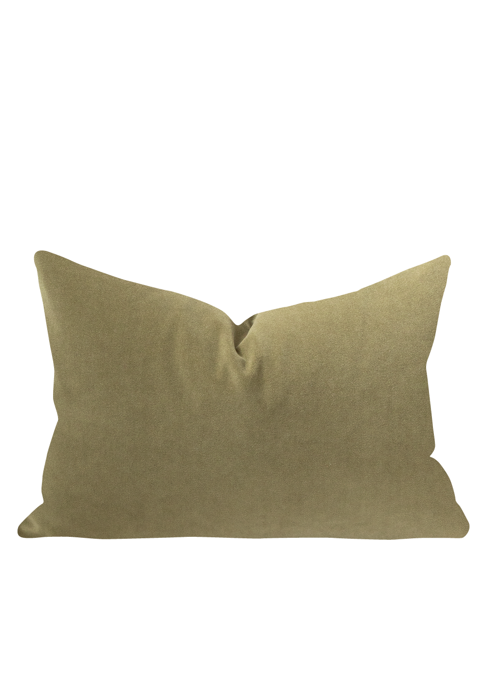Meghan Velvet Pillow Cover, Olive