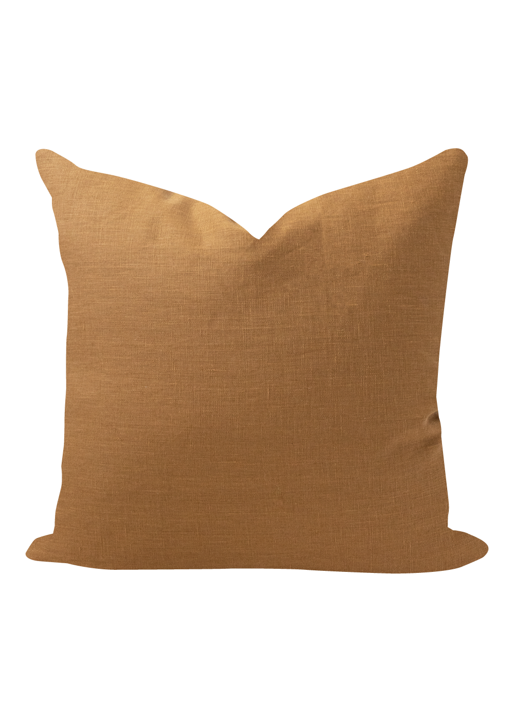 Mia Linen Pillow Cover, Ginger