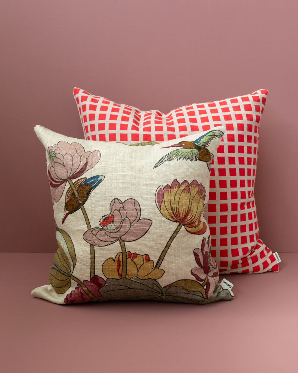 Remi Pillow Cover, Red