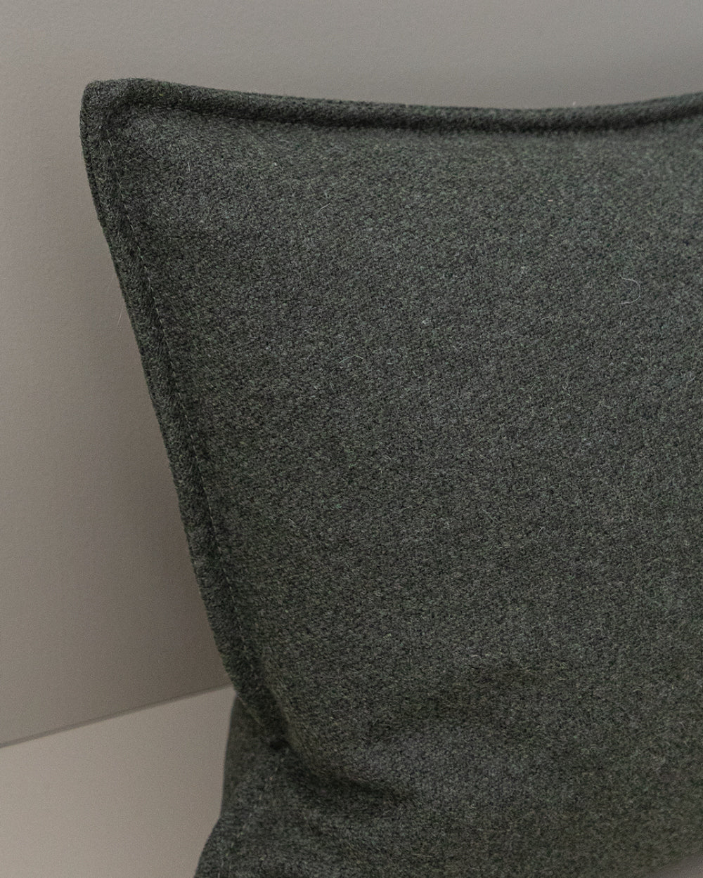 Ronan Wool Pillow Cover, Forest