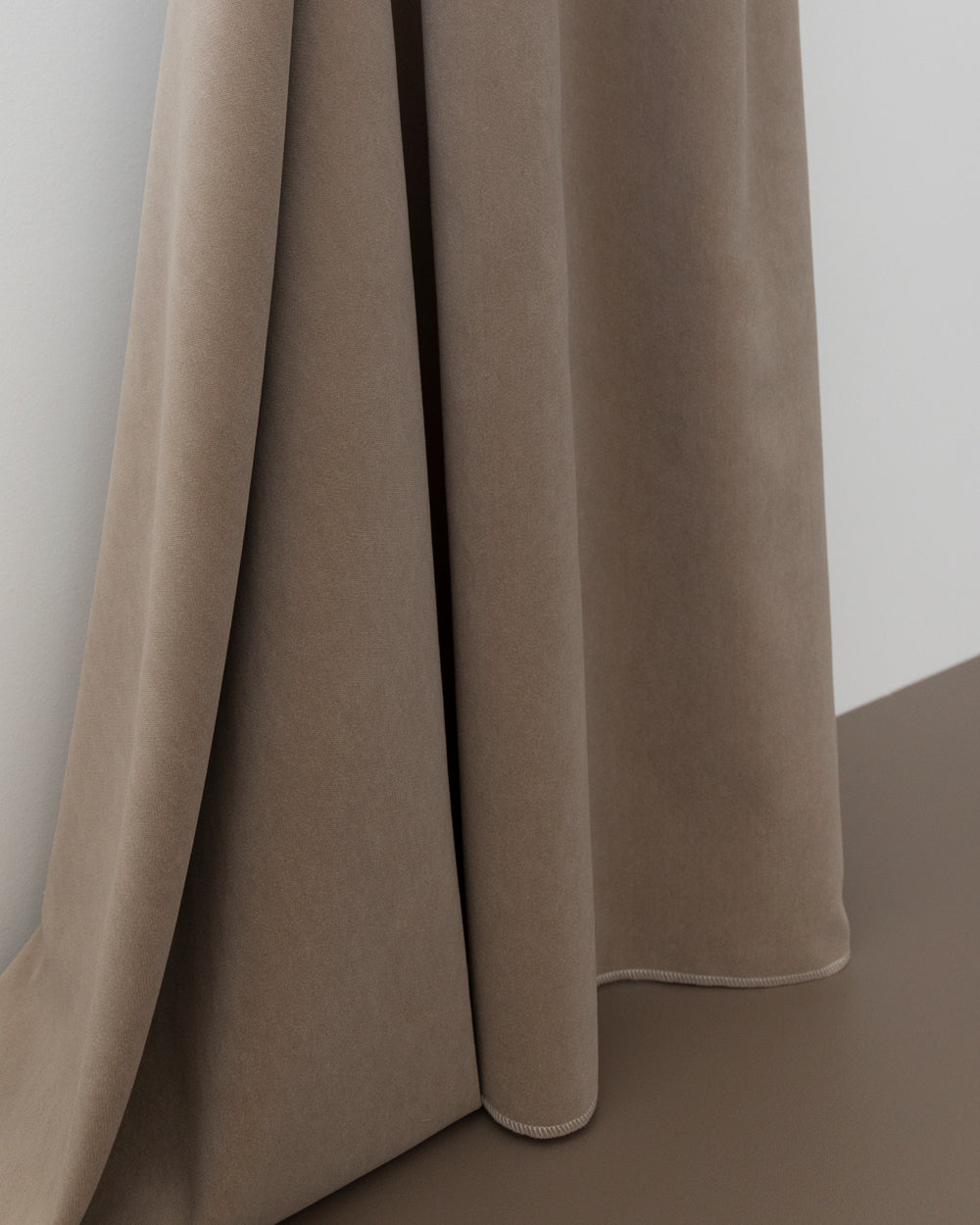 Selena Velvet Fabric, Limed Oak