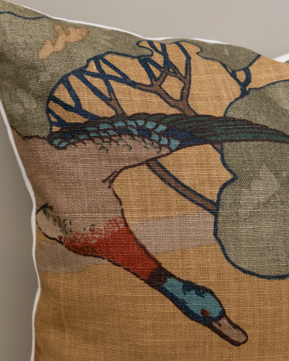 Walter Pillow Cover, Flying Ducks