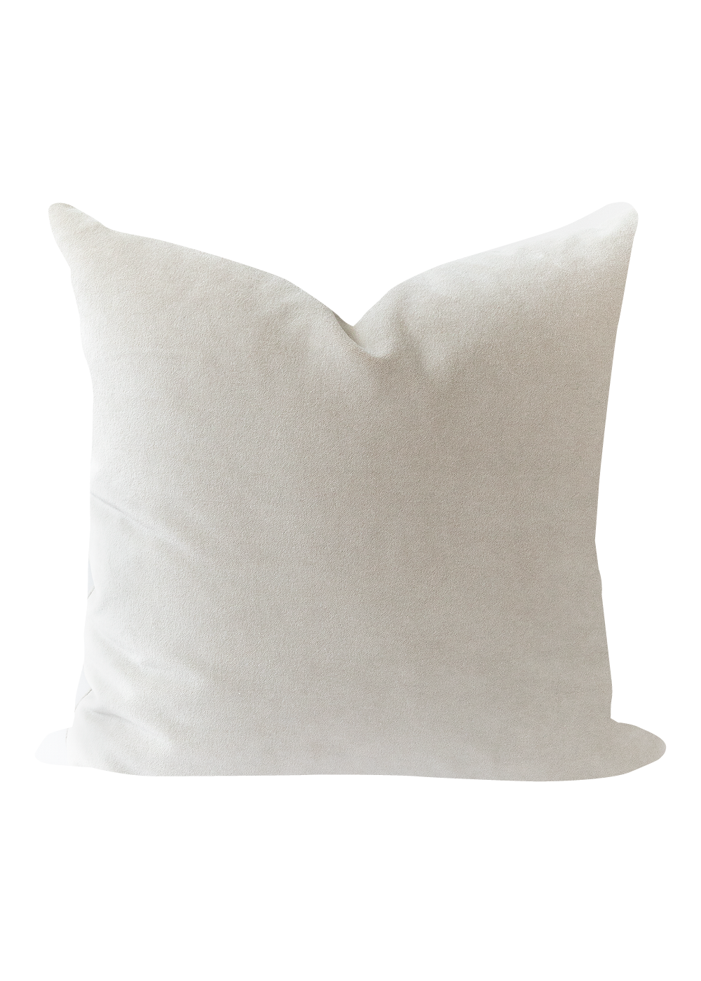 Wren Velvet Pillow Cover, Plaster