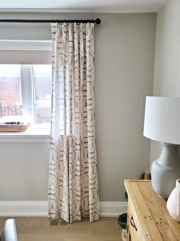 Project Ferncroft: Stationary "Faux" Drapes