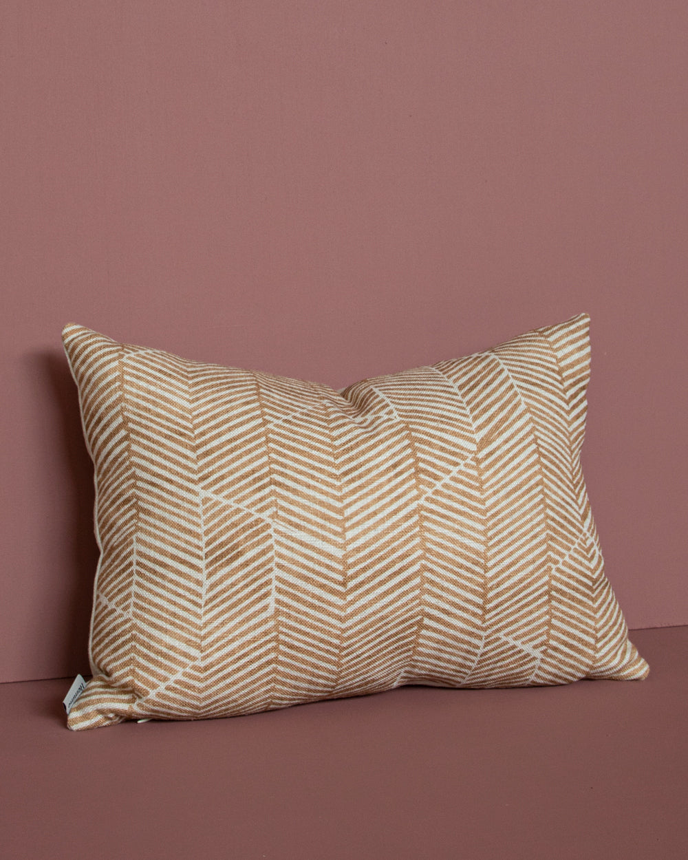 Aria Pillow Cover, Rust