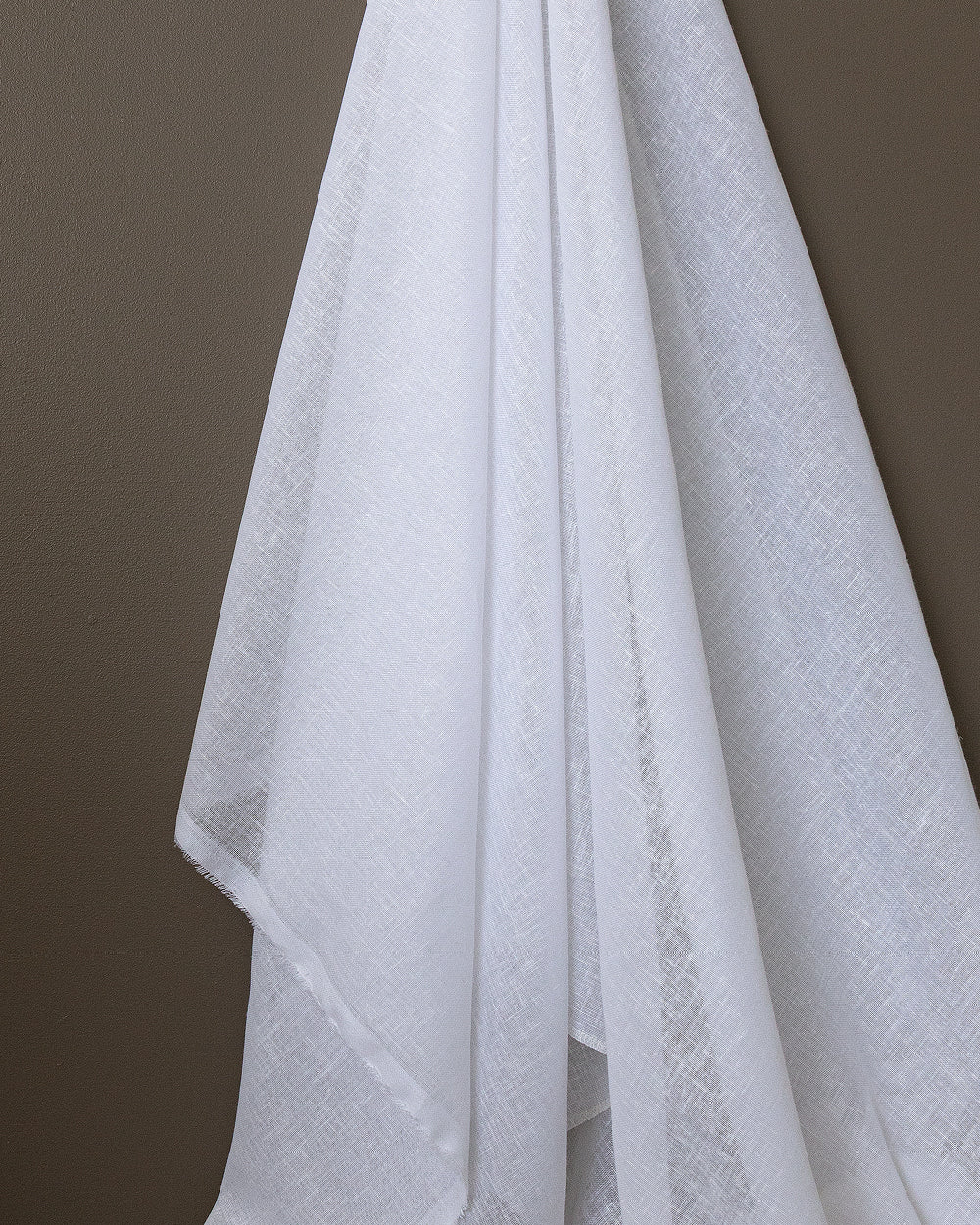 Esme Double-Wide Sheer Fabric, Snow