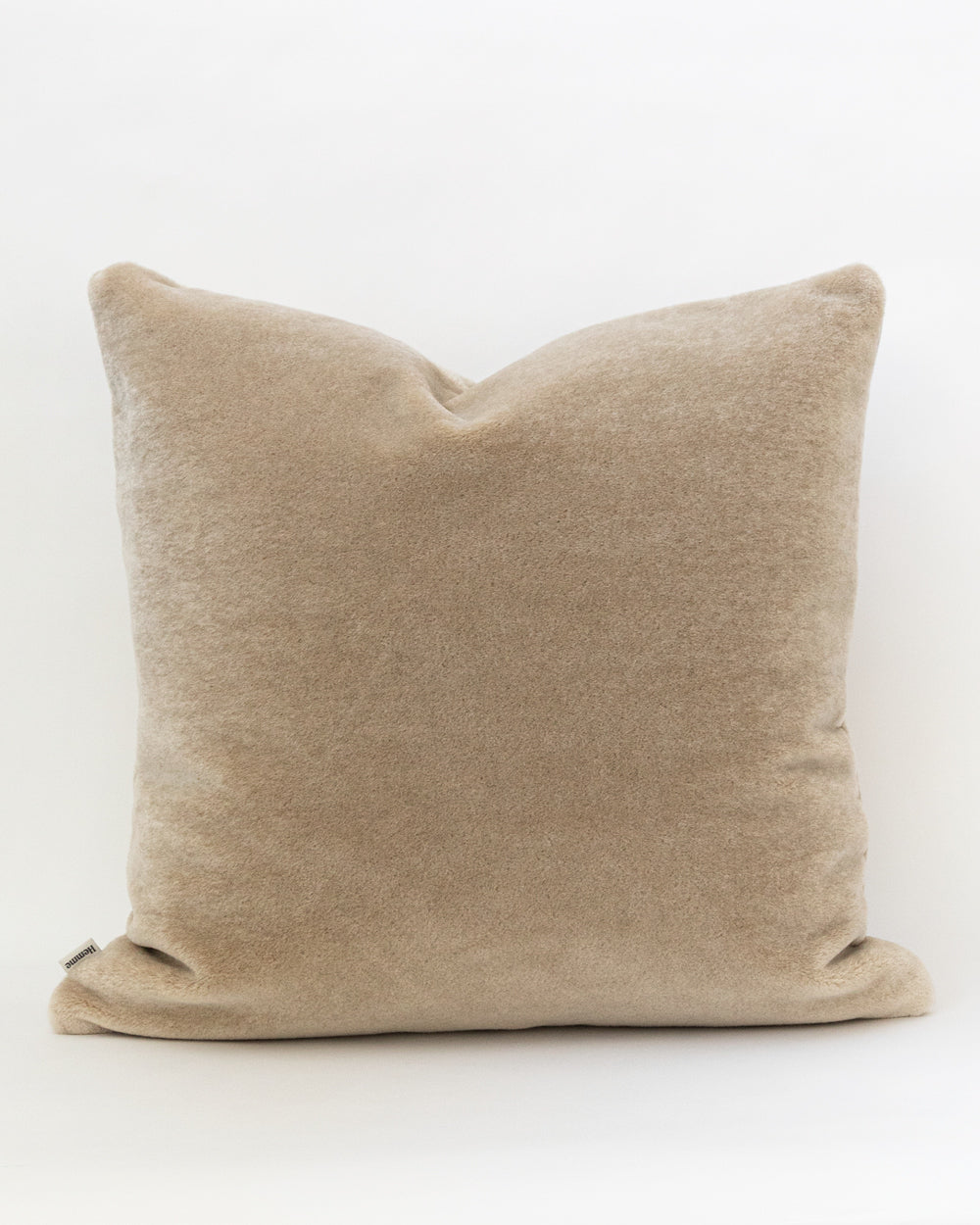 Eva Mohair Pillow Cover, Ecru