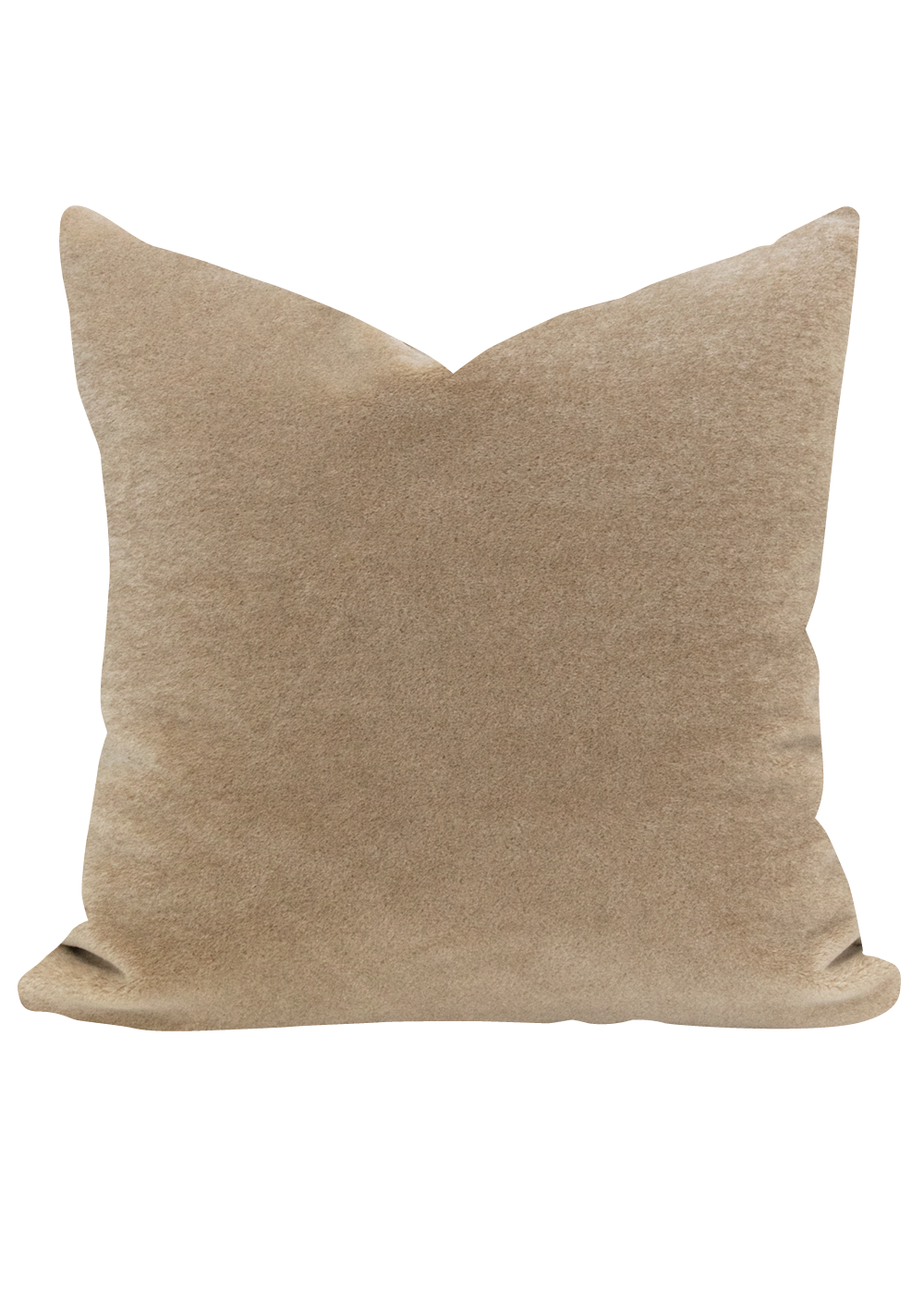 Eva Mohair Pillow Cover, Ecru