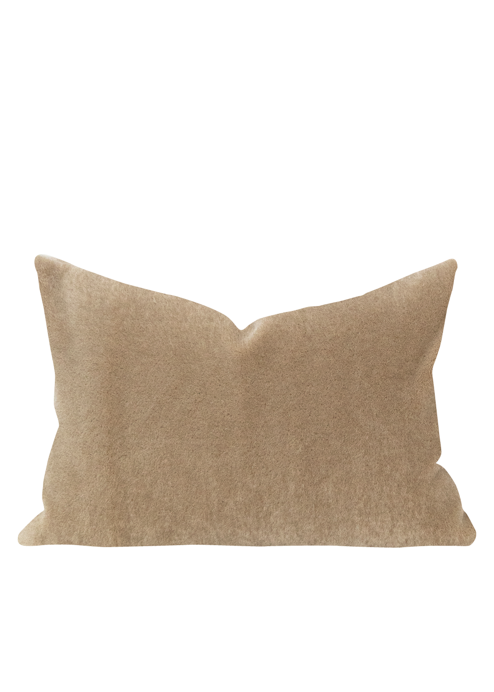 Eva Mohair Pillow Cover, Ecru