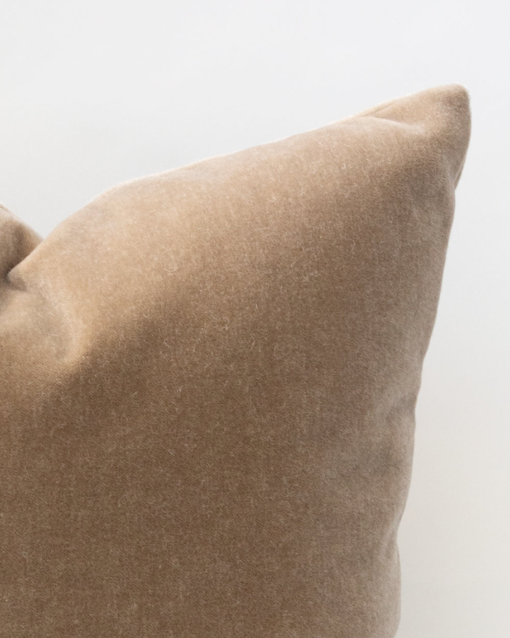 Eva Mohair Pillow Cover, Sand