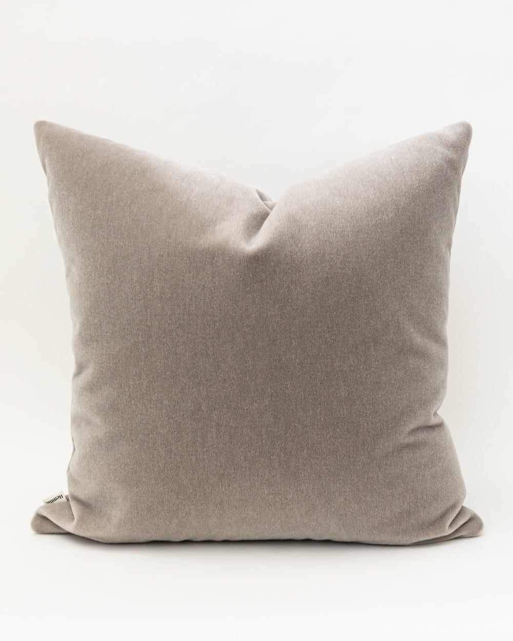 Eva Mohair Pillow Cover, Warm Grey