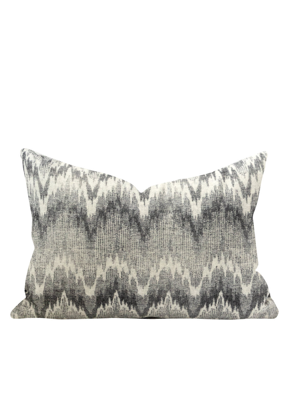 Flame Wool Pillow Cover, Monochrome