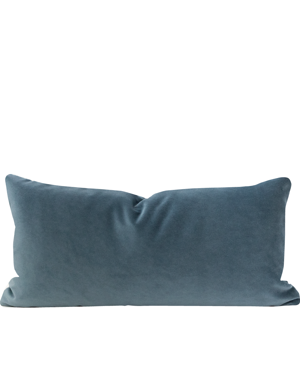 Inez Velvet Pillow Cover, Providence Blue