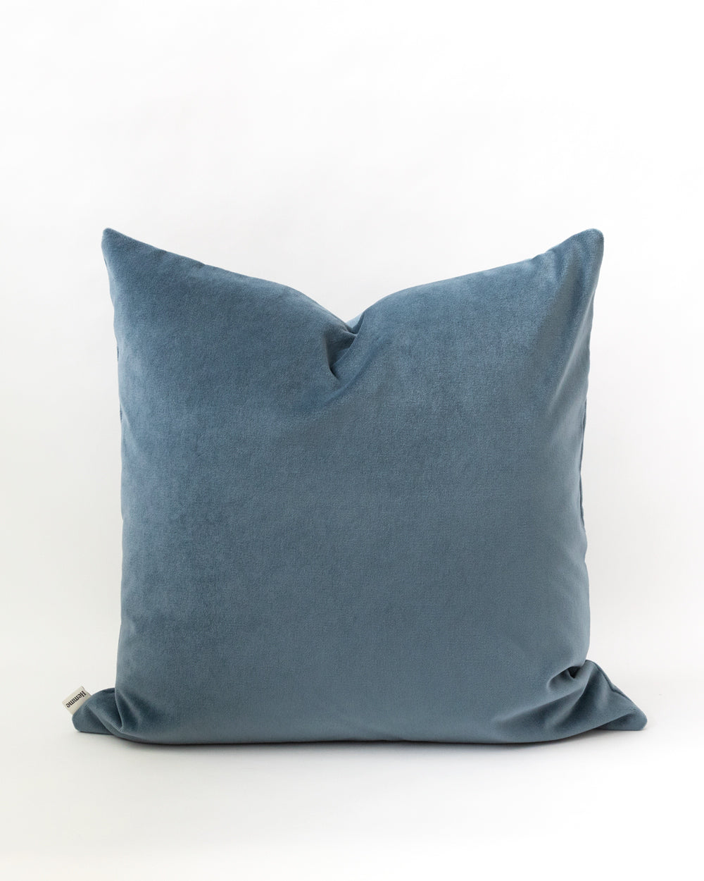 Inez Velvet Pillow Cover, Providence Blue