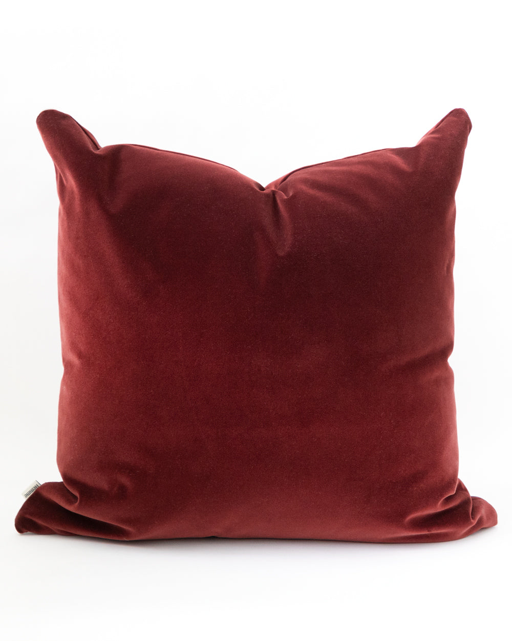 Inez Velvet Pillow Cover, Cinnabar