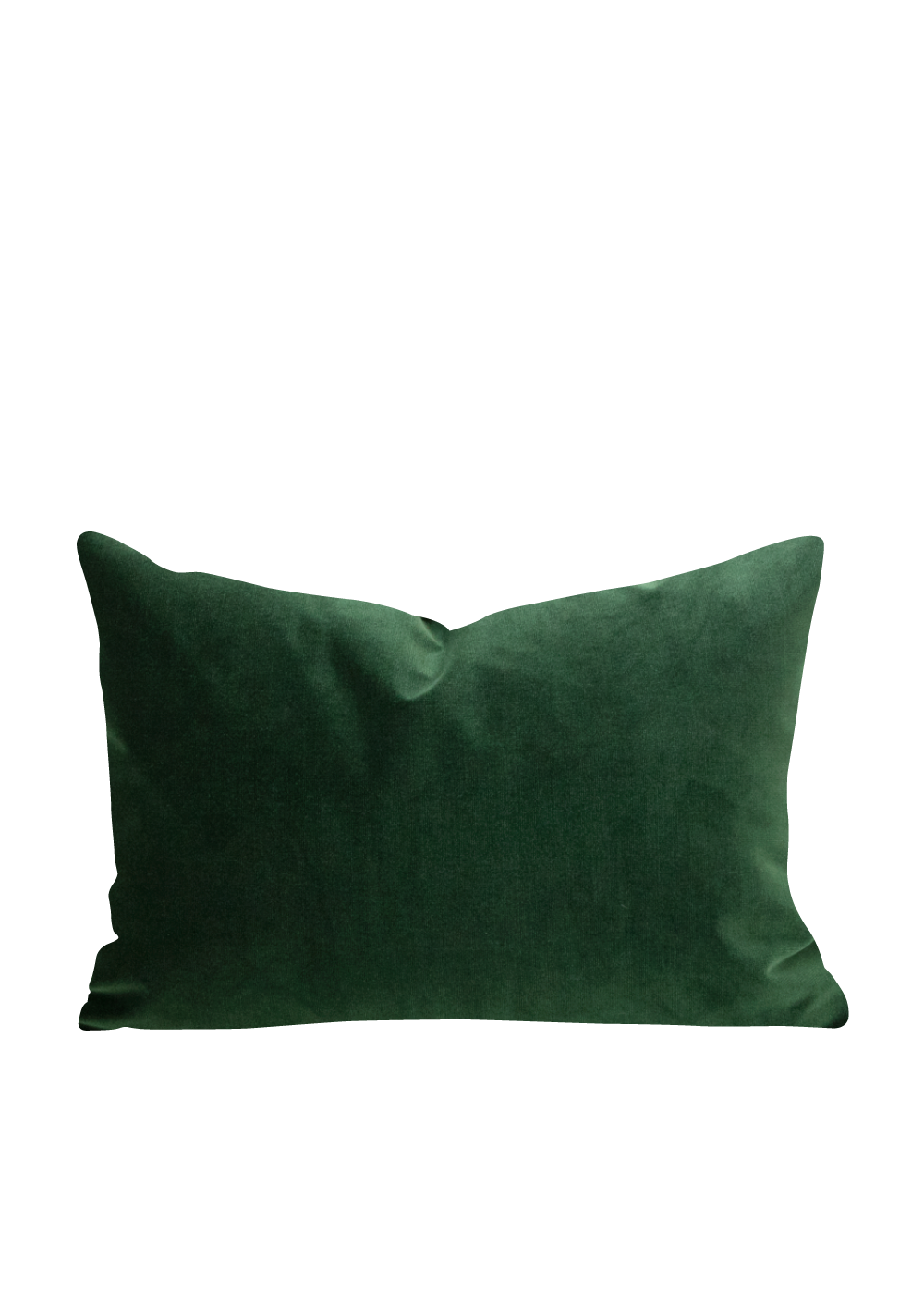 Leona Velvet Pillow Cover, Emerald