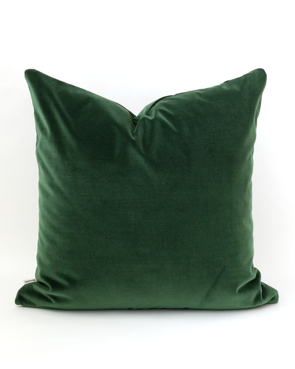 Leona Velvet Pillow Cover, Emerald