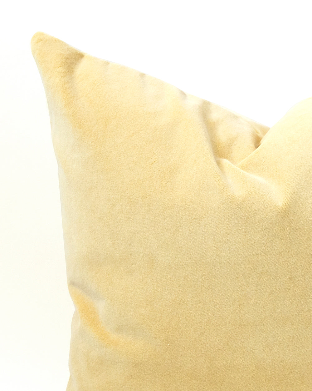Maxine Velvet Pillow Cover, Butter