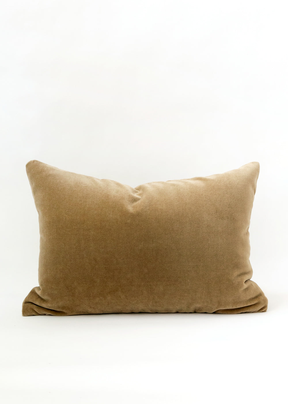 Wren Velvet Pillow Cover, Fawn