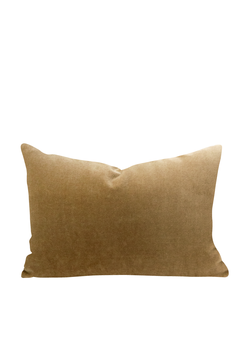 Wren Velvet Pillow Cover, Fawn